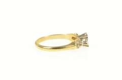 14K Yellow Gold 3.3mm Vintage NOS 1950's Engagement Setting Ring