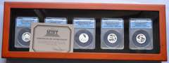 2015 S Cased Silver Quarter Proof 70 National Parks Set .
