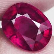 Decadent 3.68ct top blood red Ruby