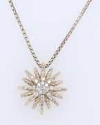 David Yurman Starburst Pendant on Chain