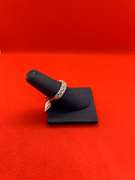 CUTE 10K WHITE GOLD RING WITH 0.50 CARAT OF DIAMOND