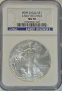 Perfect NGC MS70 graded 2009 Early Releases $1. NGC MS70