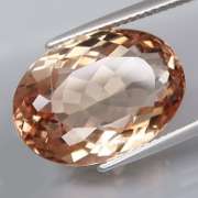 High grade 16.36ct eye clean Imperial Topaz