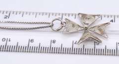 Lot of 2 Sterling Silver Necklaces