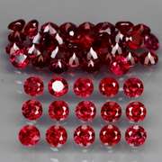 Premium diamond cut 6.73ct Rhodolite Garnet set