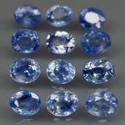 Heated only cornflower blue 4.25ct Sapphire set