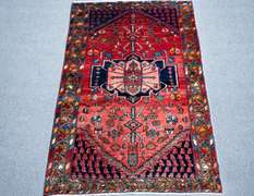 Semi Antique Persian Hamedan 4.8x6.9