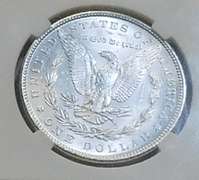 1896 Morgan Dol slabbed Unc