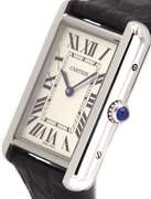 Cartier Tank Solo 3169, 27mm Quartz Stainless Steel Watch