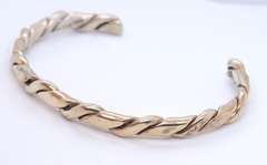 Vintage Sterling Silver Signed Cuff Bangle
