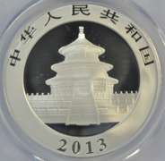 PCGS MS70 1st Strike graded 2013 China 10 Yuan pure Silver coin