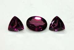 Luscious Rhodolite Set of 3