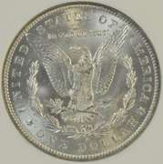 Blazing-white near Gem BU 1884-O Morgan Silver Dollar. NGC MS64