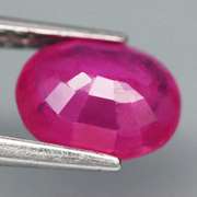 Stunning 2.17ct reddish pink Ruby