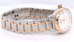 Longines Master Collection Automatic 25.5mm Two Tone Mop Diamond Dial Watch