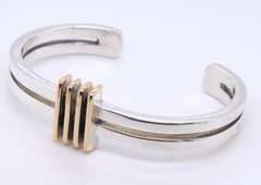 Micheal Plumail Caladre Cuff Bangle