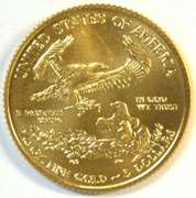 Pristine-perfect Super Gem BU 2017 $1 American Gold Eagle coin