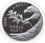 2020 End Of World War II 75th Anniversary - .999 Fine Silver Medal