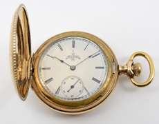 Exceptional c. 1900 GF Elgin Women's Pocket Watch
