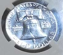 1961 Silver PRF Franklin Hf NGC PF67