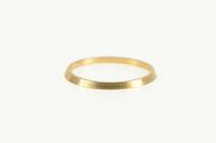 14K Yellow Gold 1.3mm Vintage NOS 1950's Stackable Band Ring