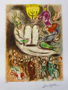Marc Chagall, MOSES AND THE TABLETS