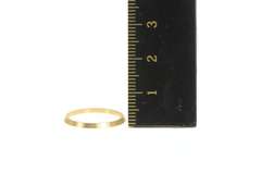 14K Yellow Gold 1.3mm Vintage NOS 1950's Stackable Band Ring
