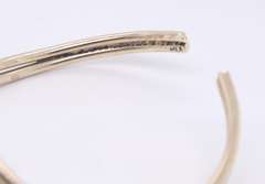 Vintage 925 Sterling Silver Cuff Bangle