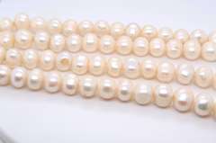 11.5mm 2 Row Fresh Water Pearl Necklace