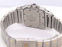 Cartier Santos Galbee Quartz 2 Tone Watch