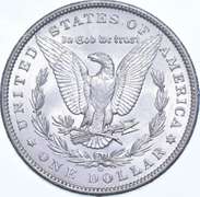 1896-O Morgan Silver Dollar