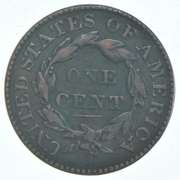 1827 Matron Head Large Cent - N.5