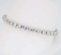 Classic 4.75CTW Diamond Tennis Bracelet in 14k White Gold