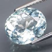 Ice blue! Unheated! 3.01ct Aquamarine