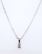 Sterling Silver Cubic Zirconia Pendant on Chain