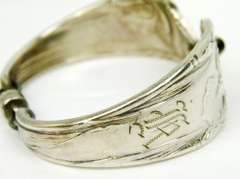 Wonderful Antique Silverplate Bracelet, Mono K
