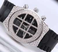 MENS AQUA MASTER DIAMOND WATCH