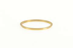 14K Yellow Gold 1.3mm Classic Stackable Wedding Band Ring