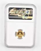 MS70 2001 China 20 Gold Yuan - Panda - Graded NGC