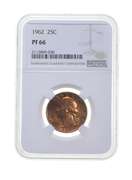 PF66 1962 Washington Quarter - Graded NGC