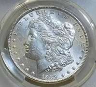 1889 Morgan Dol PCGS MS-62