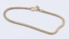 Lot of 2 Vintage Italian 925 Sterling Silver Bracelets
