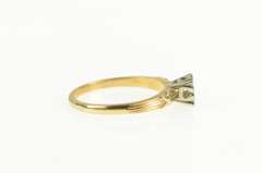14K Yellow Gold 3.7mm Setting Vintage NOS 1950's Engagement Ring