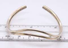 Vintage 925 Sterling Silver Cuff Bangle