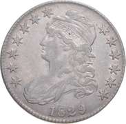 1829 Capped Bust Half Dollar - O-111