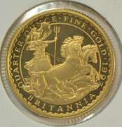 Superb Ultra Gem Cameo Proof British 25 Pounds Gold Piece