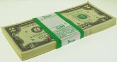 2017-A Series $2 Bills in Sequence (I) $200 Pack of New Gem CU