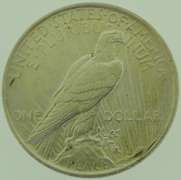 1922 Peace Silver Dollars $1 US Coin Flashy White Slider BU