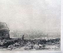 Rembrandt, LANDSCAPE WITH COTTAGE