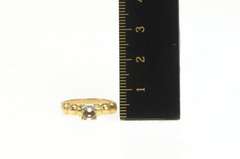 14K Yellow Gold Vintage NOS 1950's 3.38mm Engagement Setting Ring